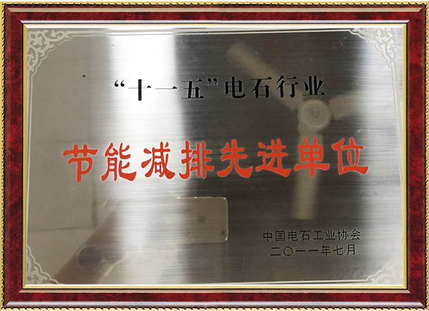 节能减排先进单位