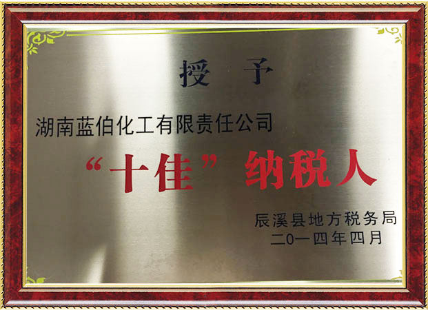 十佳纳税人