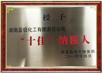 十佳纳税人