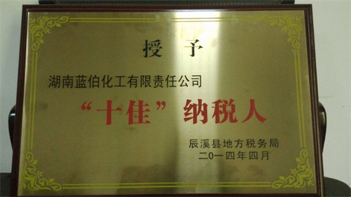 十佳纳税人